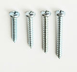 #12 Wood Screw, pan head, zinc plated